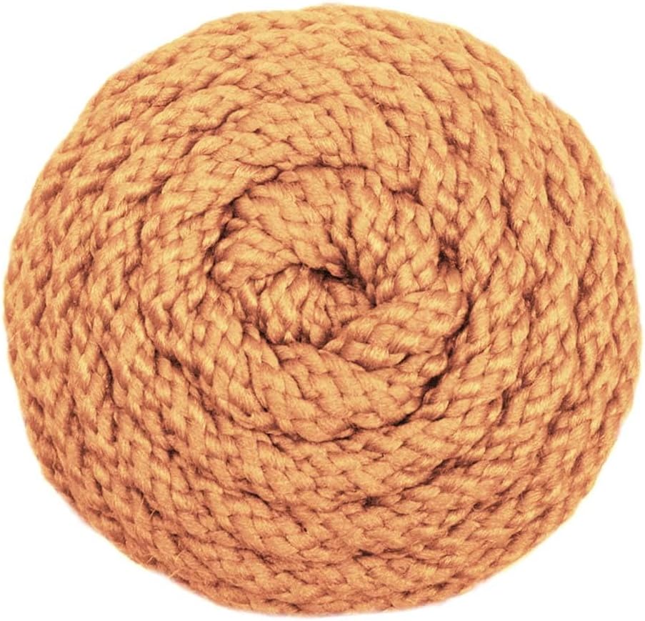 Pepperell Bonnie Braid Macrame Cord | 6mm x 100yd | Carrot (Value 2-Pack) | Twisted Polypropylene Cord for DIY Crafts, Plant Hangers, Wall Hangings, Crochet & Macrame | Long-Lasting, Vibrant Color - Image 4