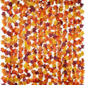 CQURE 16 Pack Fall Garland, Total 126Ft Artificial Autumn Maple Leaves Garland Hanging Vines, Thanksgiving Halloween Harvest Decor for Fireplace Mantle Table Indoor Outdoor by CQURE