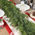 Artgar 6 Ft Realistic Christmas Cedar Garland, Thick Faux Green Garland by ArtgarArtificialPlantDecorations