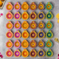 (Pack of 36) Clay Diyas with Cotton Wicks, Diwali Decoration for Home, Mitti Diyas for Pooja, Indian Pooja Decor for Mandir, Diwali Gifts, Earthen Lamp for Navratri Dussehra, Party Favors by LetzCelebrate