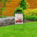 Briarwood Lane Wrought Iron Truck Garden Flag Arbor - Image 3