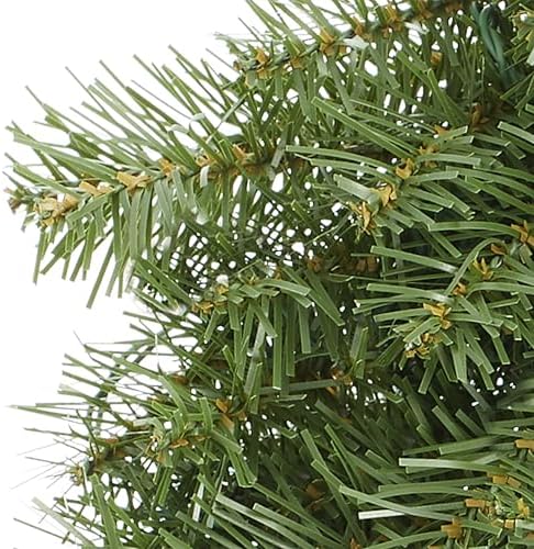 Casafield 24" Fir Artificial Christmas Wreath Holiday Décor, 200 PVC Tips for Front Door, Window, or Mantel - Image 4