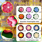 Liliful 36 Pcs Diwali Floating Lotus Lights, 3.94, 5.91 Inch, Rich Color - Image 2
