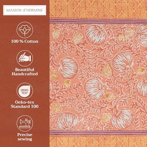 Maison d' Hermine Placemats Set of 4 Reusable 100% Cotton (13"x19") - Image 2