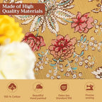 Maison d' Hermine Table Cloth Rectangle Table Reusable 100% Cotton 70"x108" - Image 3