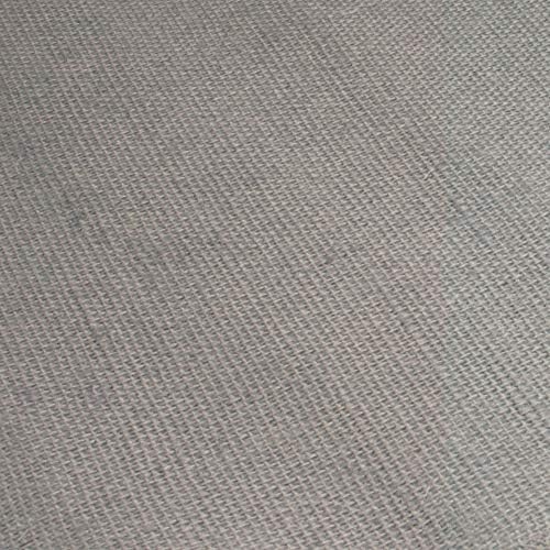 BambooMN Gray 15" x 88" Vintage Burlap Table Runner for Rustic Wedding Bridal Shower Bachelorette Graduation Party Table Decor Decorations, 6 Pieces - Image 4