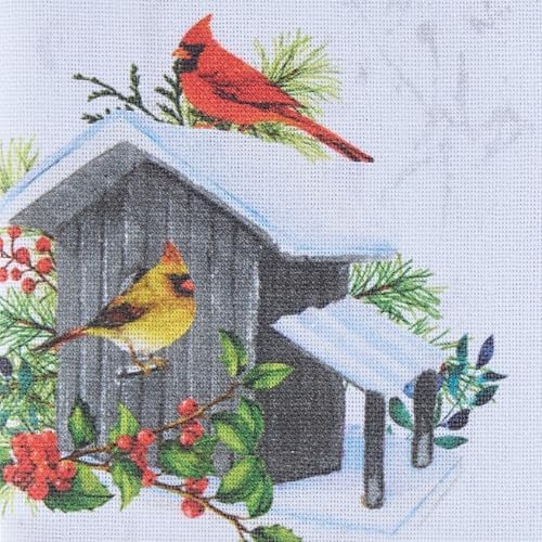Park Designs Holiday Cardinal Love Napkin Set of 4 - Image 3
