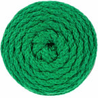 Pepperell Bonnie Braid Macrame Cord | 6mm x 100yd | Kelly Green (2-Pack) | Twisted Polypropylene Cord for DIY Crafts, Plant Hangers, Wall Hangings, Crochet & Macramé | Long-Lasting, Vibrant Color - Image 4