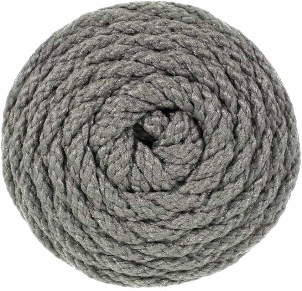 Pepperell Bonnie Braid Macrame Cord | 6mm x 100yd | Almond (Value 2-Pack) | Twisted Polypropylene Cord for DIY Crafts, Plant Hangers, Wall Hangings, Crochet & Macrame | Long-Lasting, Vibrant Color - Image 4