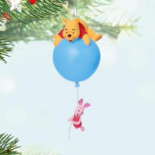 Hallmark Keepsake Disney Christmas Ornament, Winnie the Pooh Up for Adventure with Light, Gifts for Disney Fans - Image 3