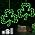2 Pcs Light Up Shamrock for Window, 13'' Shamrocks Windows Lights St Patricks Day Window Decor Shamrock Lights Battery Operated with Timer & 8 Modes, Clover Decor Green Light for St Patricks - Image 7