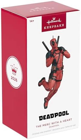 Hallmark Keepsake Marvel Deadpool Ornament (The MERC with a Heart) - Image 7