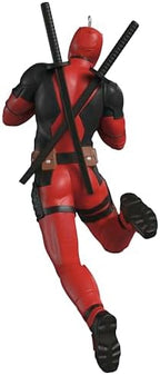 Hallmark Keepsake Marvel Deadpool Ornament (The MERC with a Heart) - Image 6