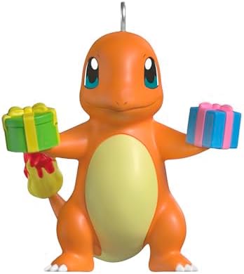 Hallmark Keepsake Mini Christmas Ornaments, Pokémon Squirtle, Charmander, Bulbasaur, Set of 3, Gifts for Gamers - Image 5